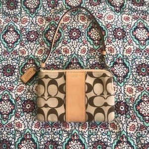 Authentic Coach wristlet